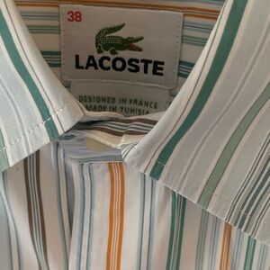 Lacoste Men's Multicolor Striped Shirt